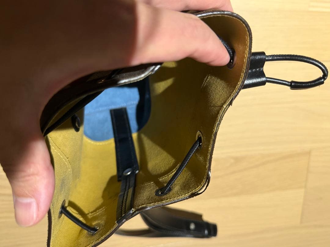 JIL SANDER ドローストリングボディバッグ