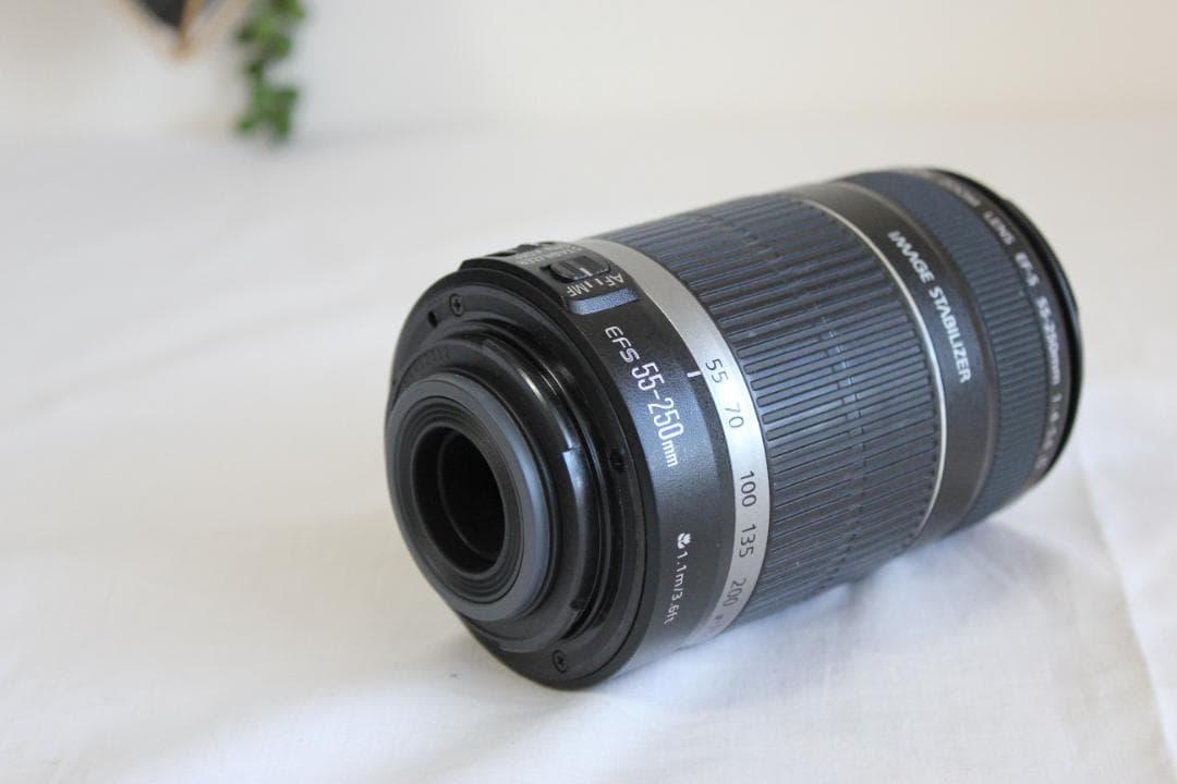 レンズ(ズーム) Canon EFS 55-250m 1:4-5.6 IS