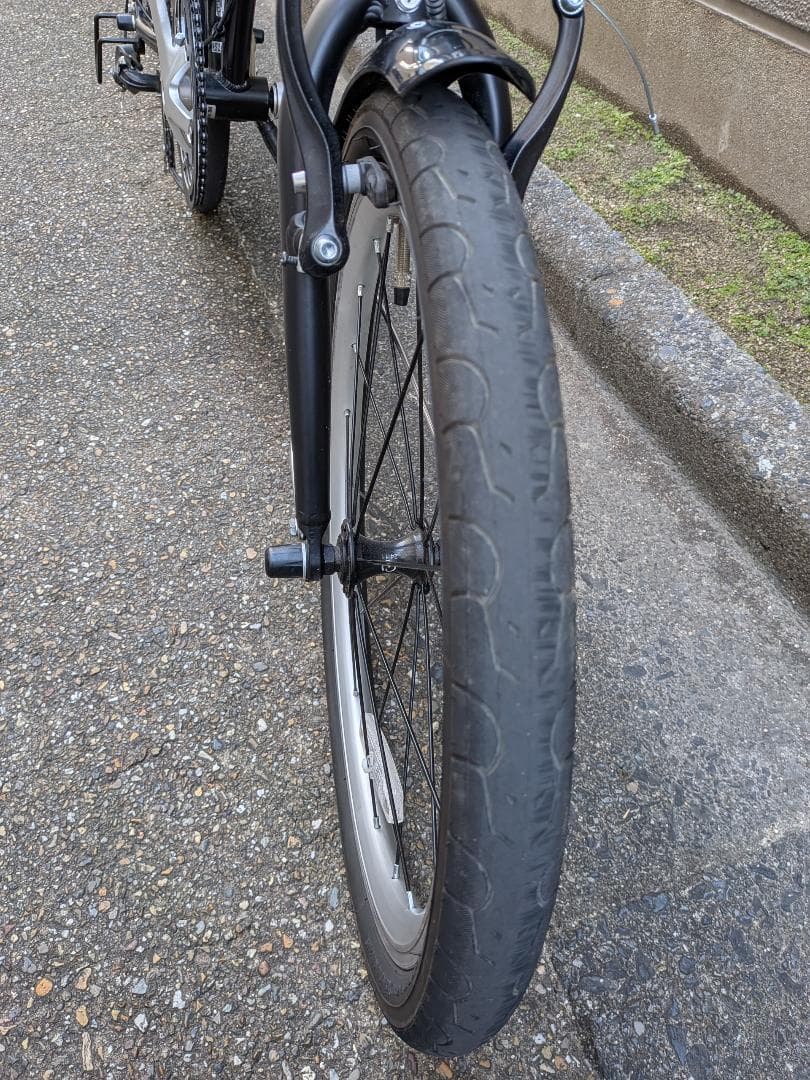 HARRY QUINN 折りたたみ自転車 ブラック　ハリークイン　ロングブライト