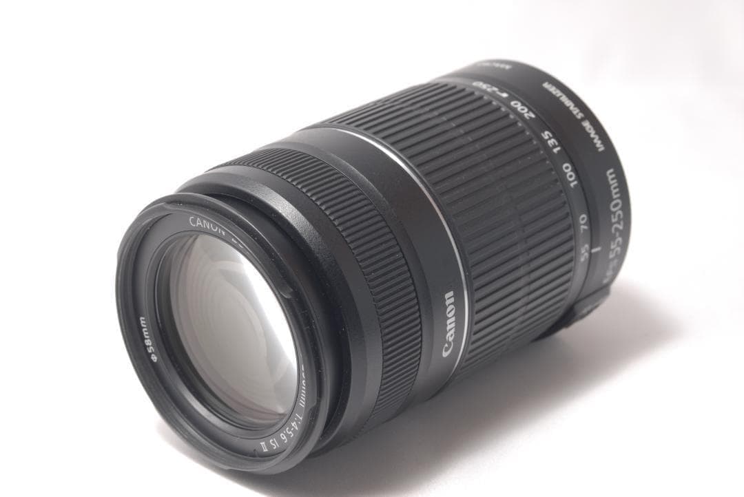 ⭐️手ぶれ補正付き⭐️Canon EF-S 55-250mm IS Ⅱ　望遠