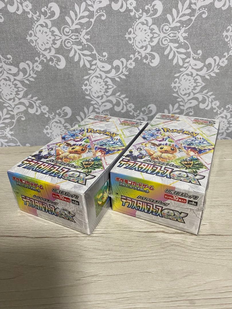 ポケモンカードゲームテラスタルフェス 2BOX 新品未使用 シュリンク付いてます