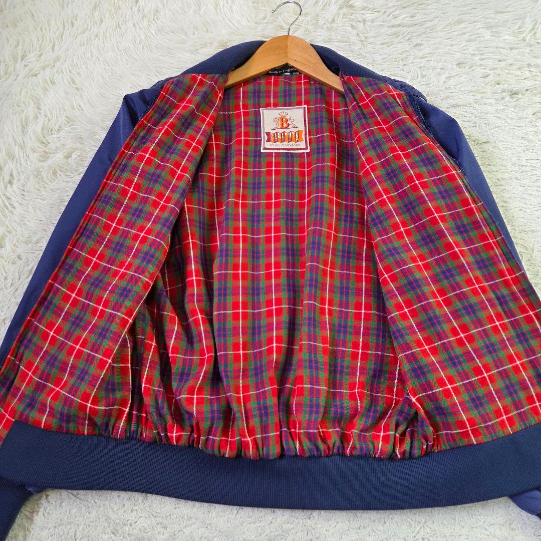 美品 バラクータ G9 スイングトップ ハリトンジャケット ネイビー サイズS