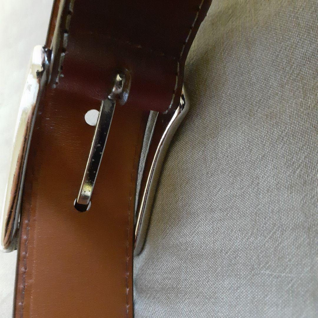 Alden ベルト 34/85 ワインレッド