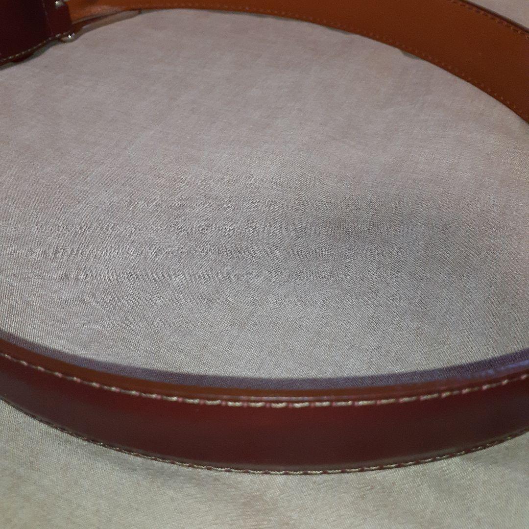 Alden ベルト 34/85 ワインレッド