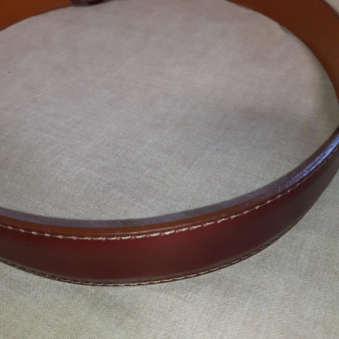 Alden ベルト 34/85 ワインレッド