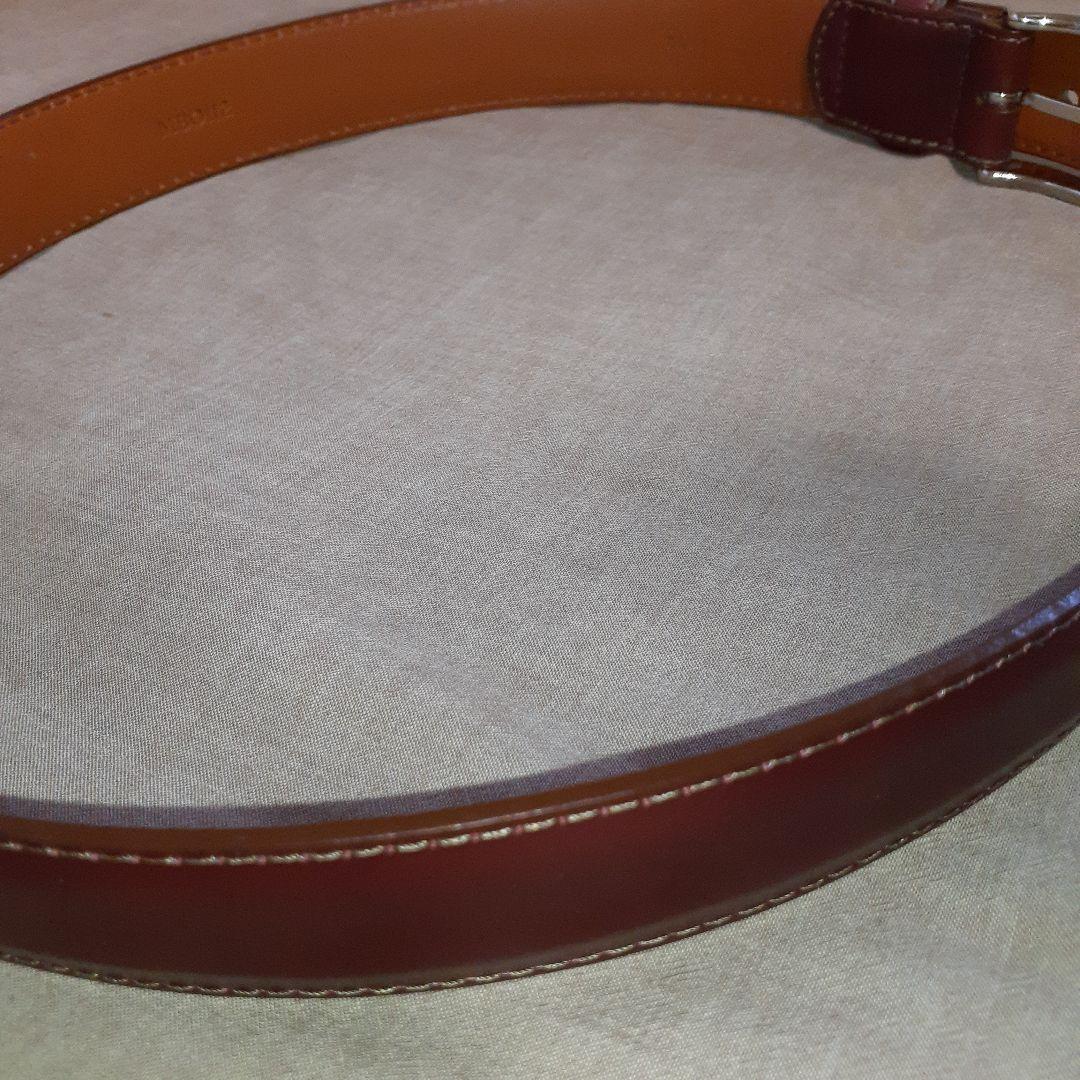 Alden ベルト 34/85 ワインレッド