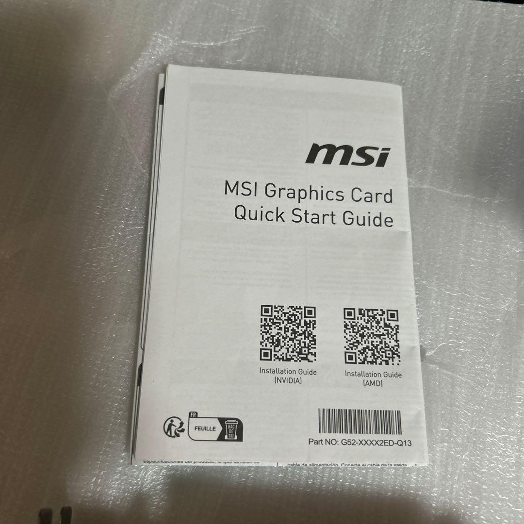 グラフィックボード・グラボ・ビデオカード MSI GeForce RTX4060Ti 8gb