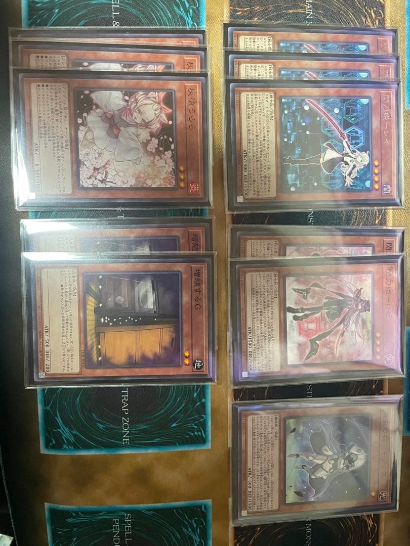 閃刀姫 デッキパーツ　EXデッキサイドデッキ付き