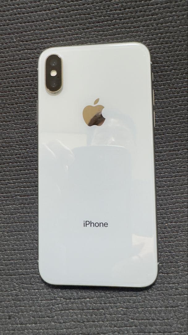 【Face IDOK】iPhone X 256GB SIMフリー 表面割裏面美品