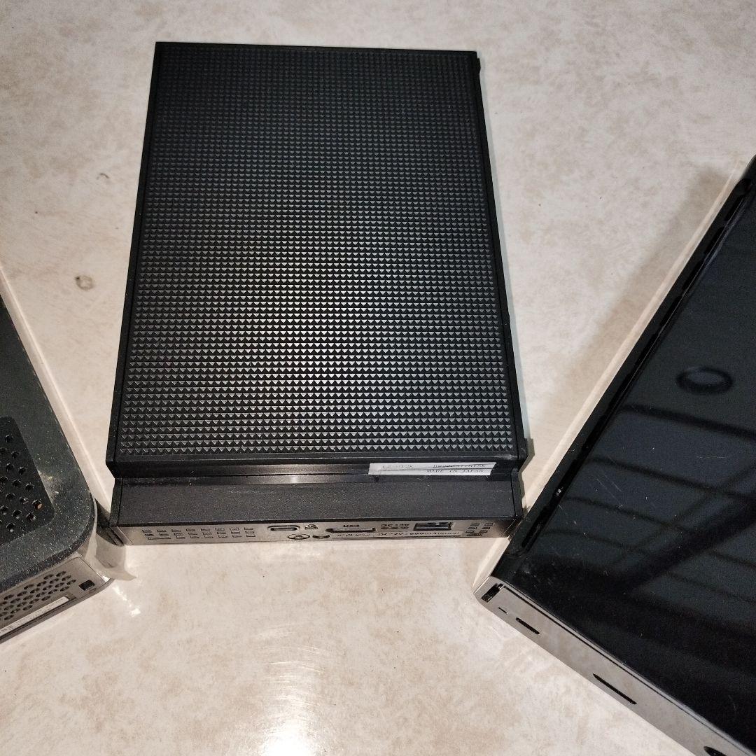 外付けハードディスク 3台セット USB接続