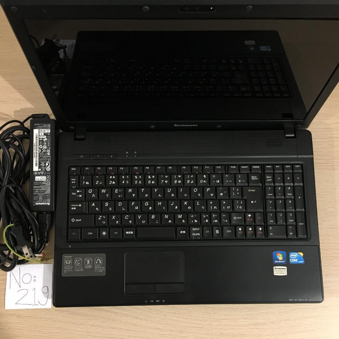 Lenovo G560 ノートPC Win11 Office2024 パソコン