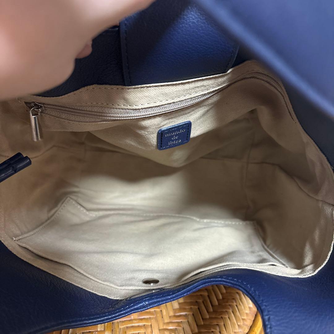【美品】MUNDO IBIZA ハンドバッグ イビザ