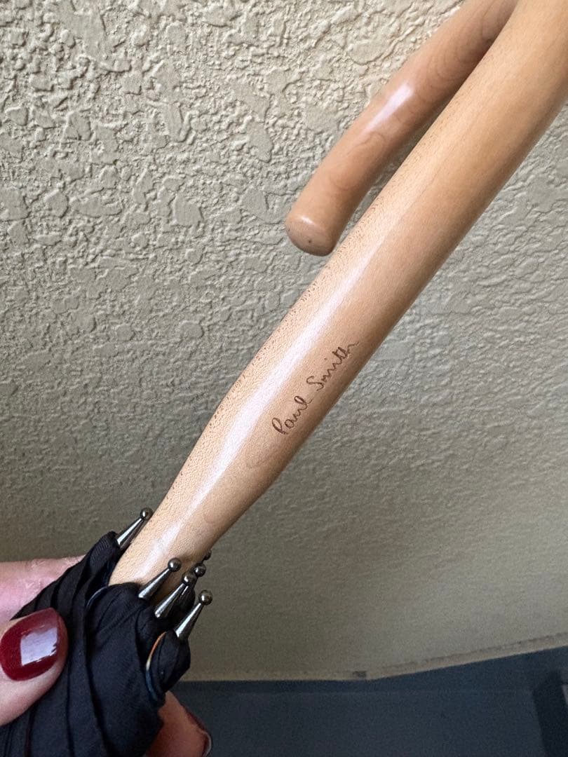 クリスマスセール！Paul Smith ユニオンジャック長傘 メープル1本棒