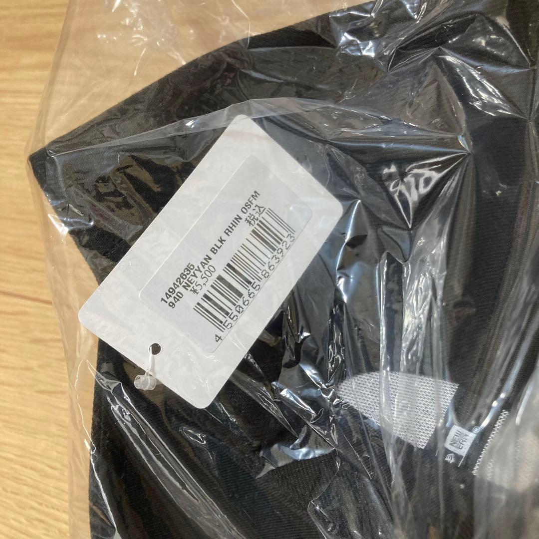 newera 9FORTY ブラック ラインストーン ヤンキース キャップ 新品