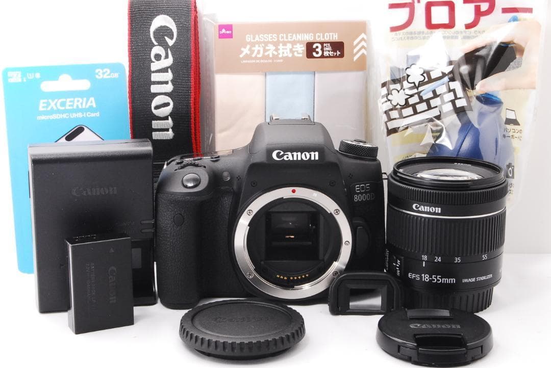 ❤ Canon EOS 8000D 一眼レフ スマホ転送 キヤノン