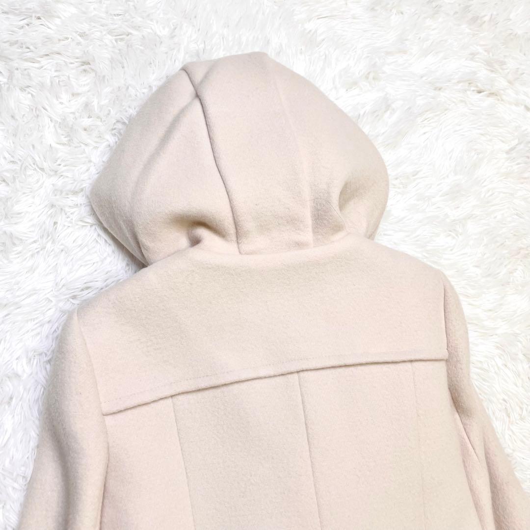 レッセパッセ LAISSE PASSE フード付きダッフルコート38 ミドル丈