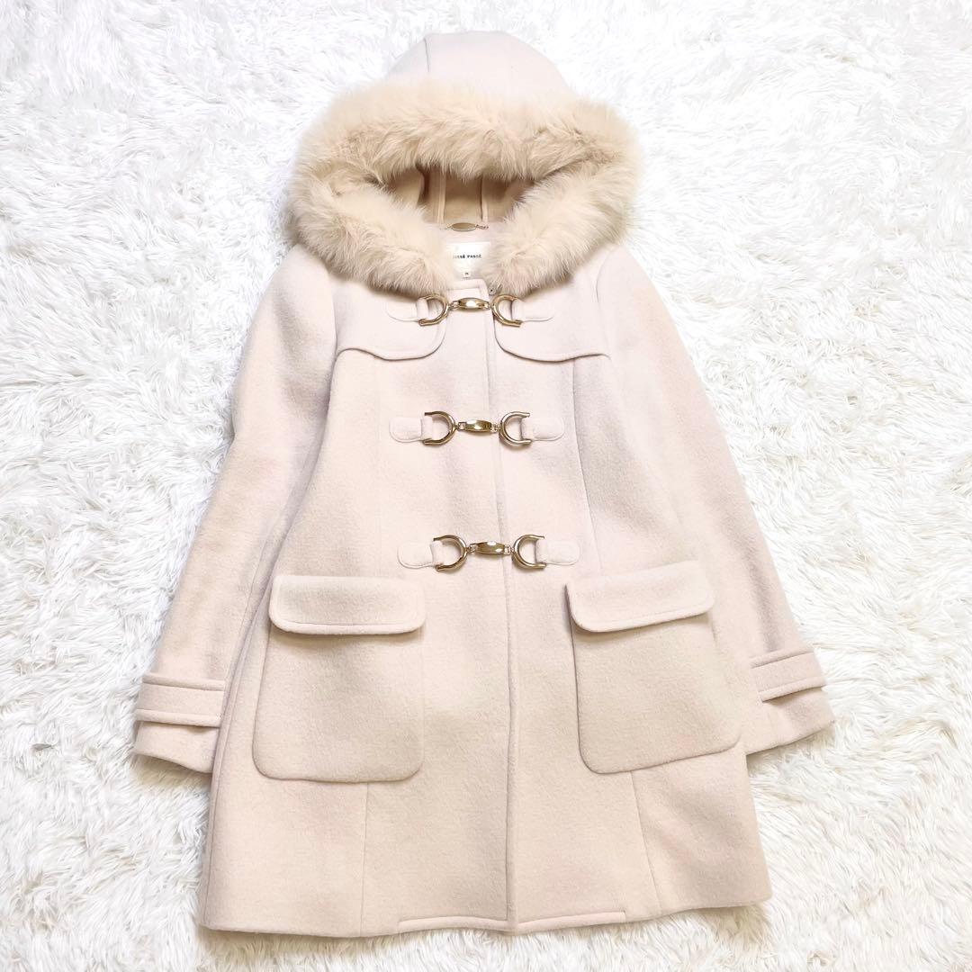 レッセパッセ LAISSE PASSE フード付きダッフルコート38 ミドル丈