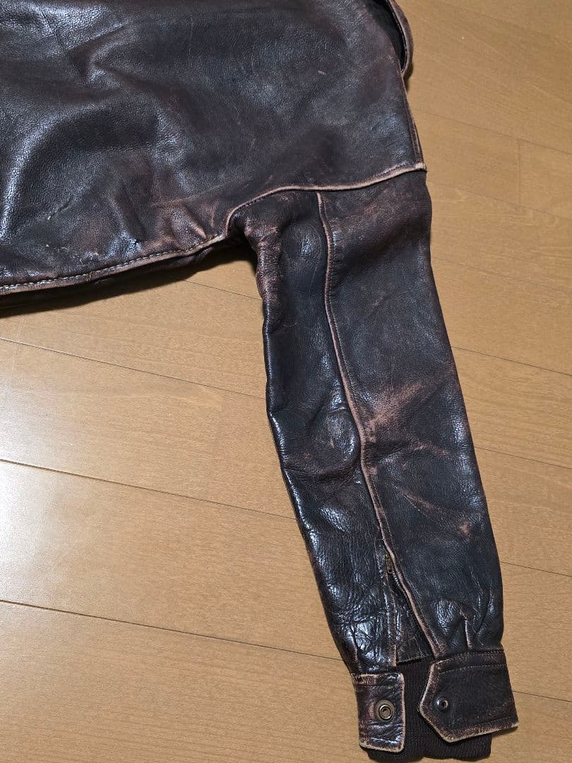 ス*ワ様 60s.国産ビンテージ. レザー ジャケット.ジャパン.ジャンク