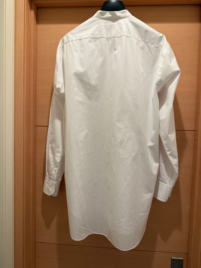 ブラミンク BLAMINK コットンバンドカラーシャツ 38