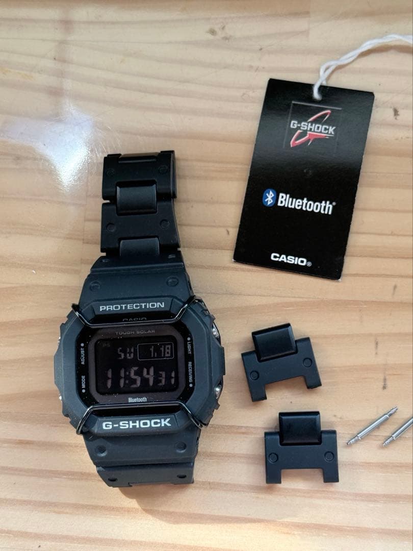カシオ　G-SHOCK Bluetooth 搭載 電波ソーラー　オマケ付き