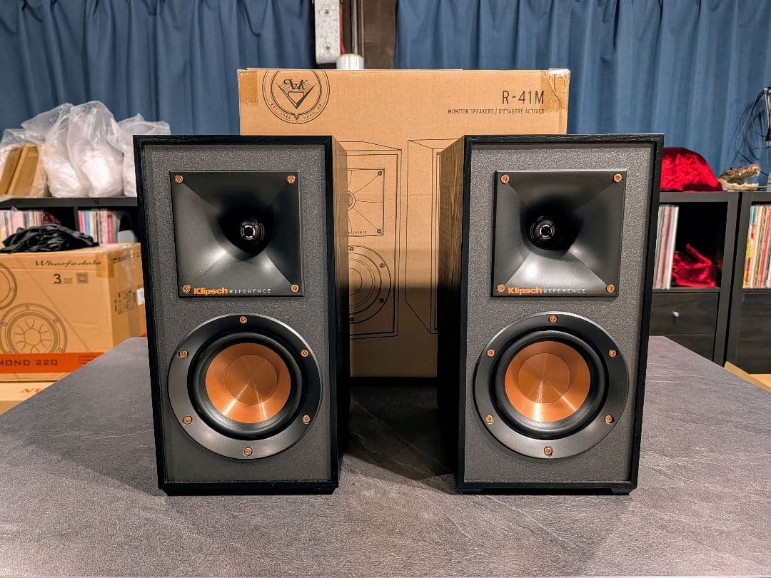 美品 klipsch R-41M ブックシェルフ スピーカー