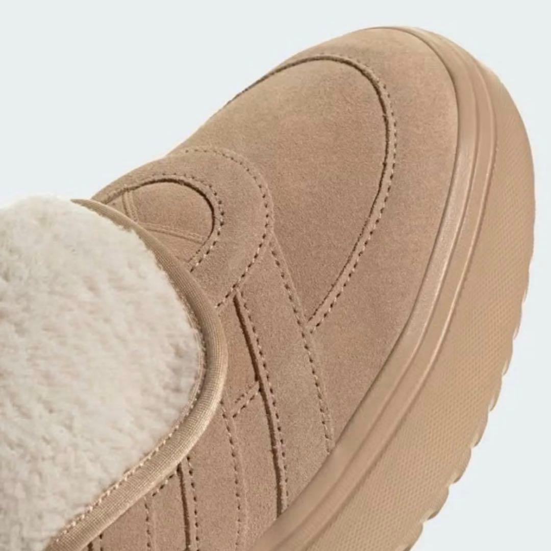 【韓国限定】adidas アディダス23.0㎝ ボア付き サンダル