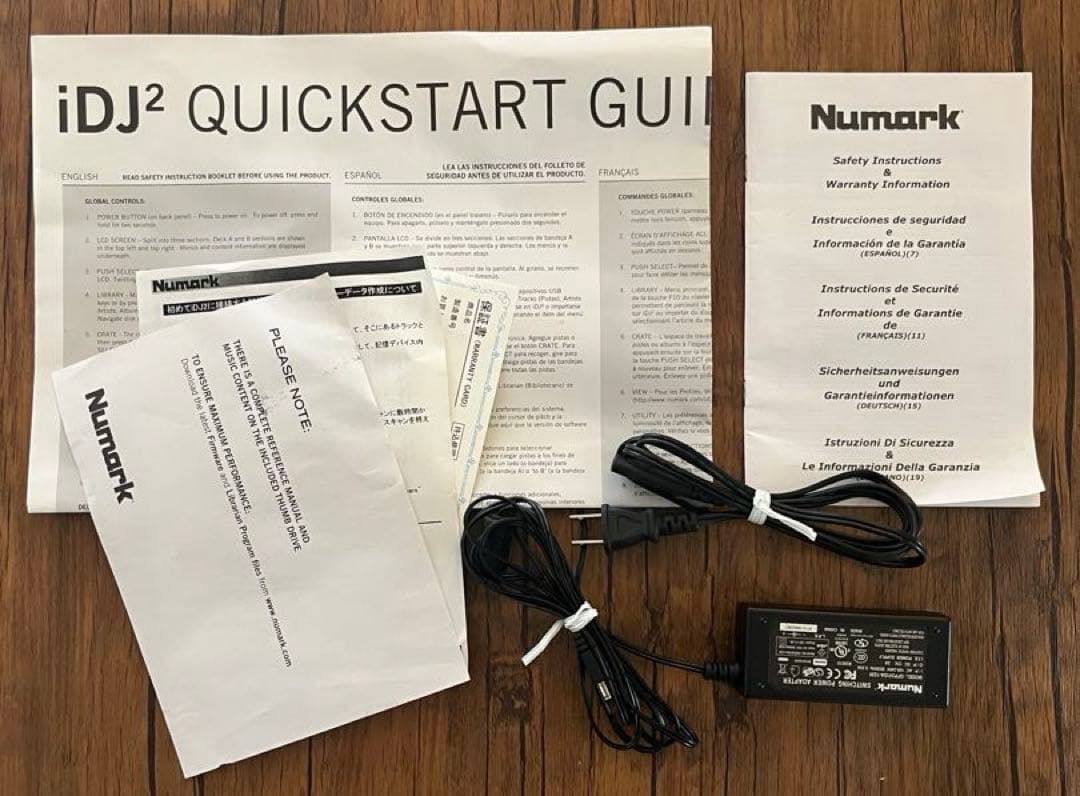 ①Numark DJコントローラー マルチトラックレコーダー iDJ2 箱付き