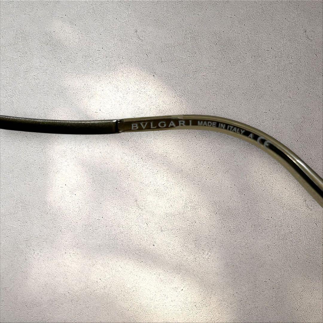 BVLGARI　ブルガリ　サングラス　6026　ブラウンレンズ　ゴールドフレーム