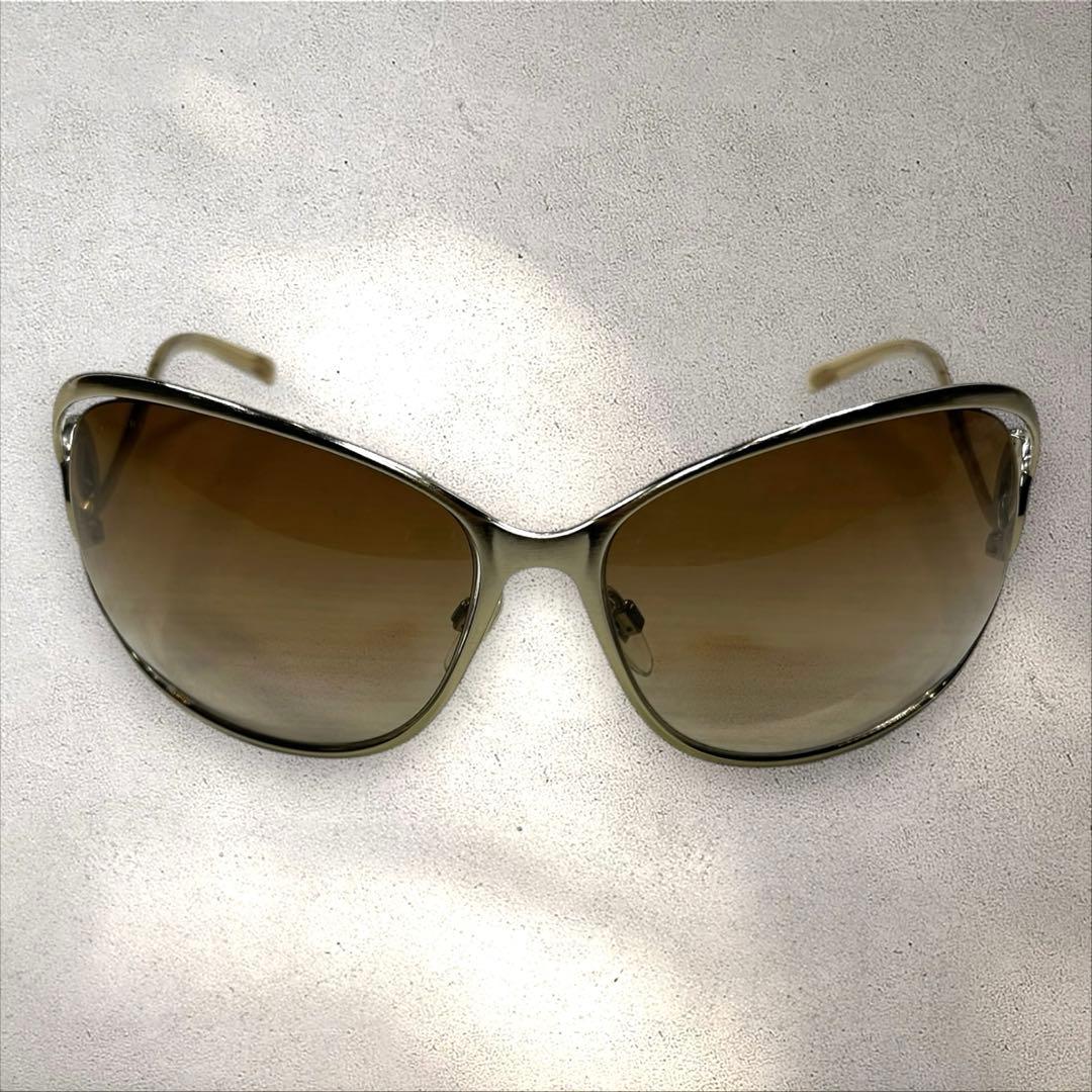 BVLGARI　ブルガリ　サングラス　6026　ブラウンレンズ　ゴールドフレーム