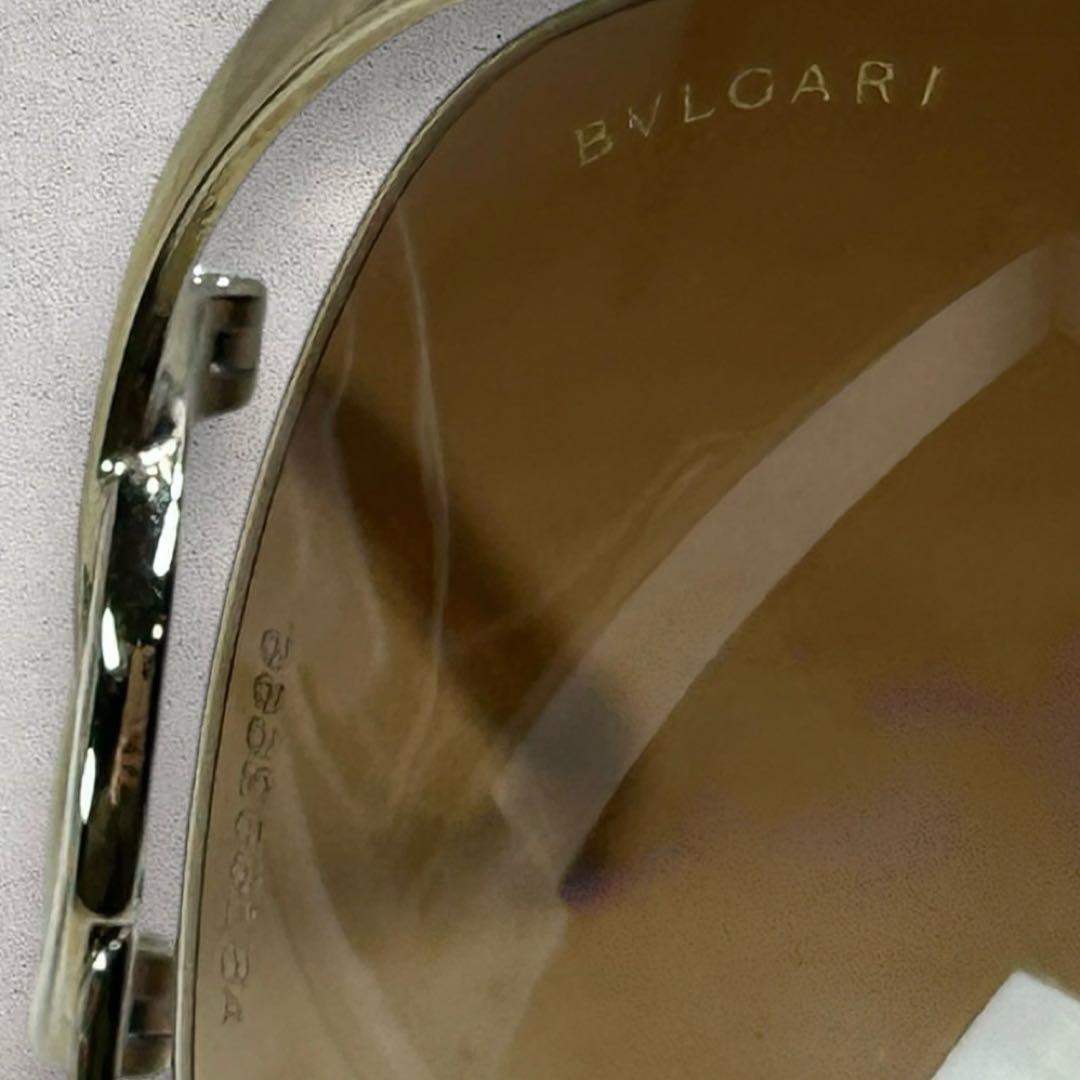 BVLGARI　ブルガリ　サングラス　6026　ブラウンレンズ　ゴールドフレーム