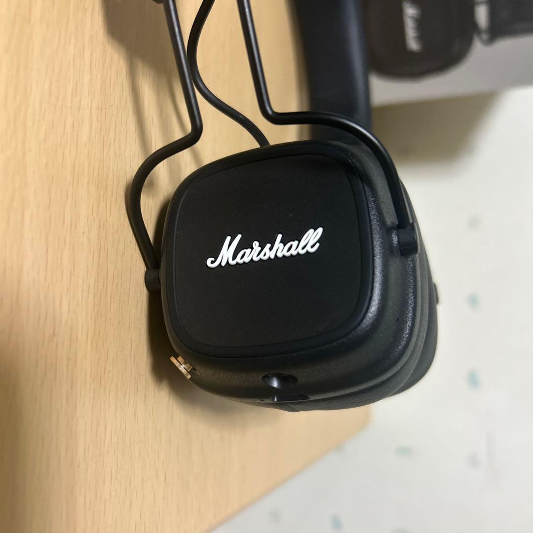 Marshall Major IV ブラックヘッドホン