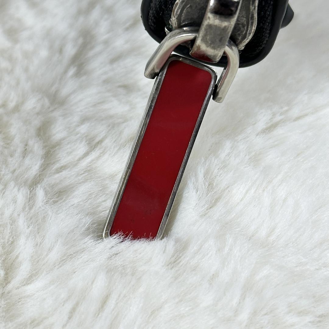 Christian Louboutin 長財布 ラウンドファスナー 黒 スタッズ