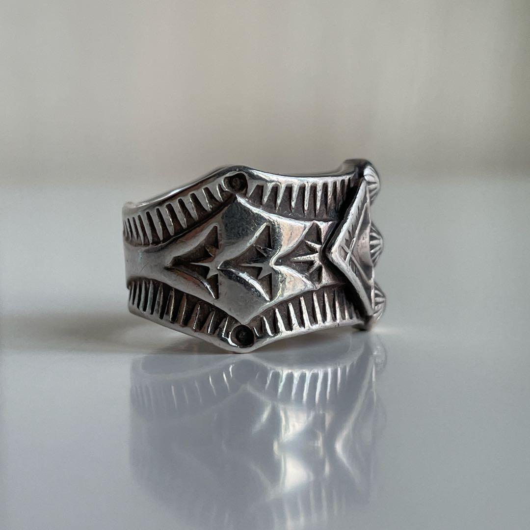 NAVAJO ナバホ SUNSHINE REEVES リング 16号