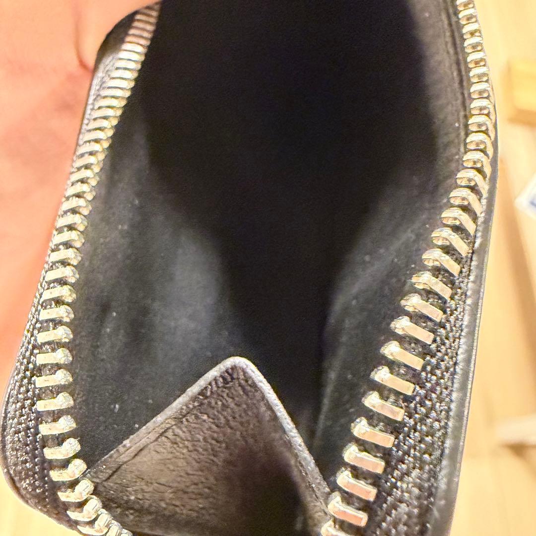 【LOEWE】カードホルダー（サテンカーフ） ブラック