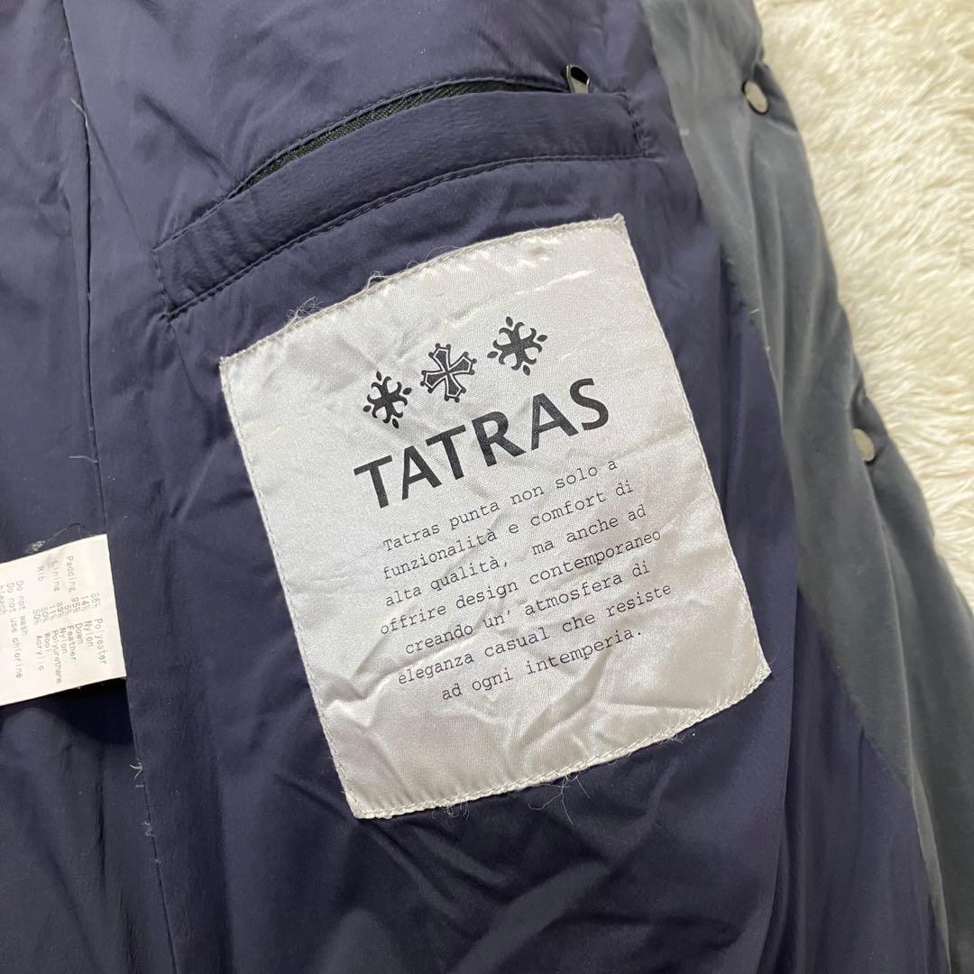 上品✨タトラス ダウンコート GAJA ワッペン 女優襟 リブ袖 01 S