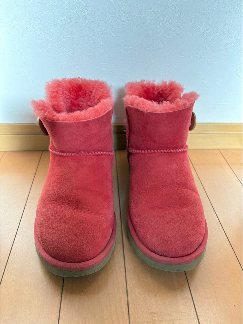 UGG レディース ムートンブーツ ピンク 25cm