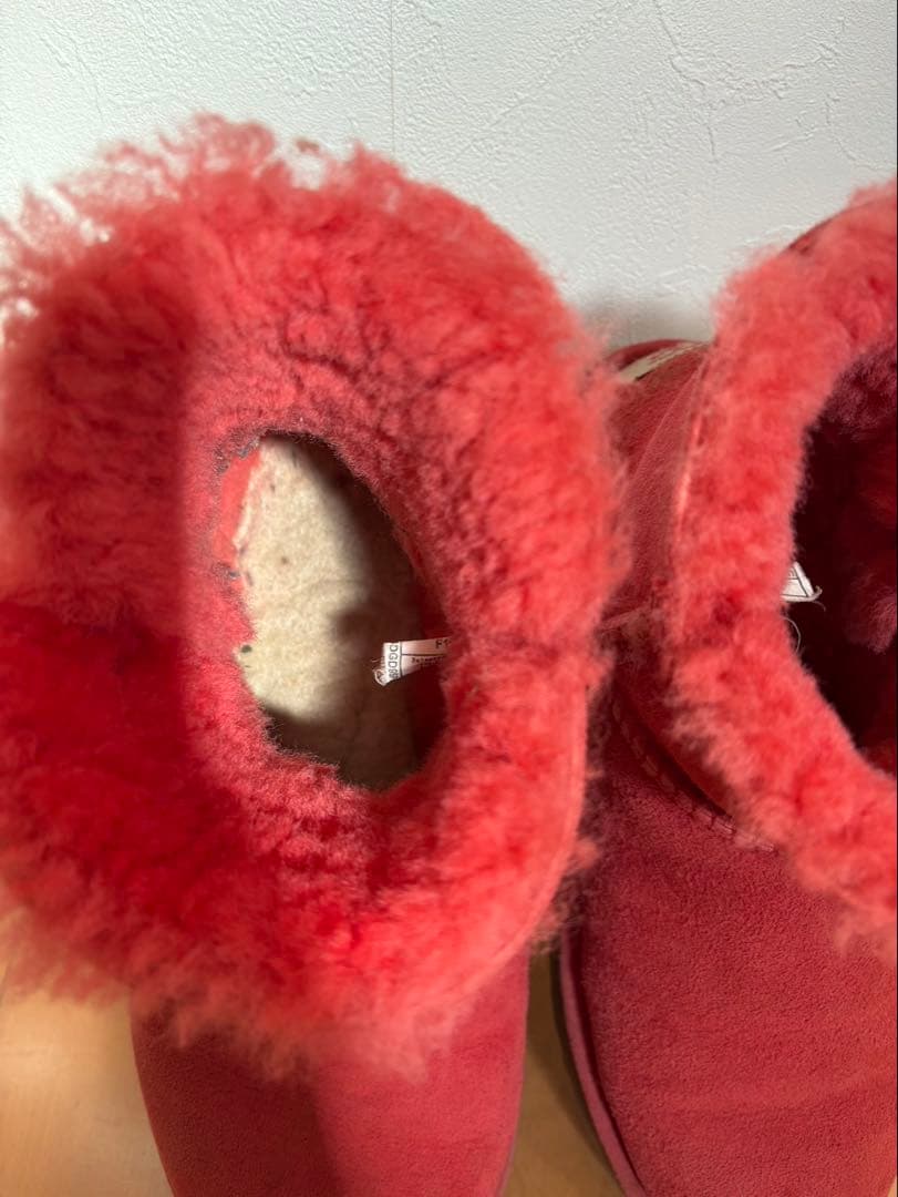 UGG レディース ムートンブーツ ピンク 25cm