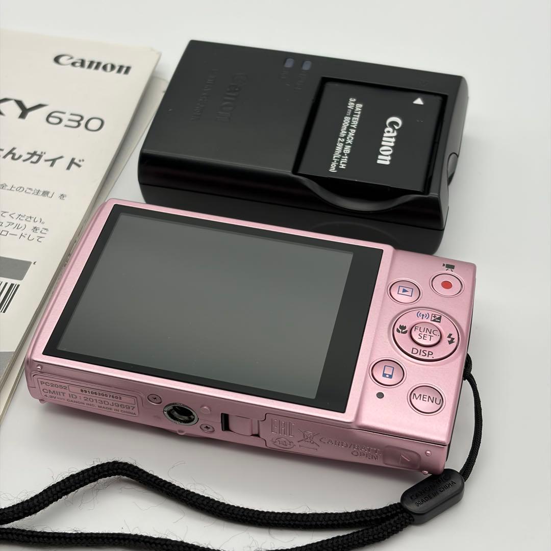 Canon デジタルカメラ IXY 630 光学12倍ズーム ピンク