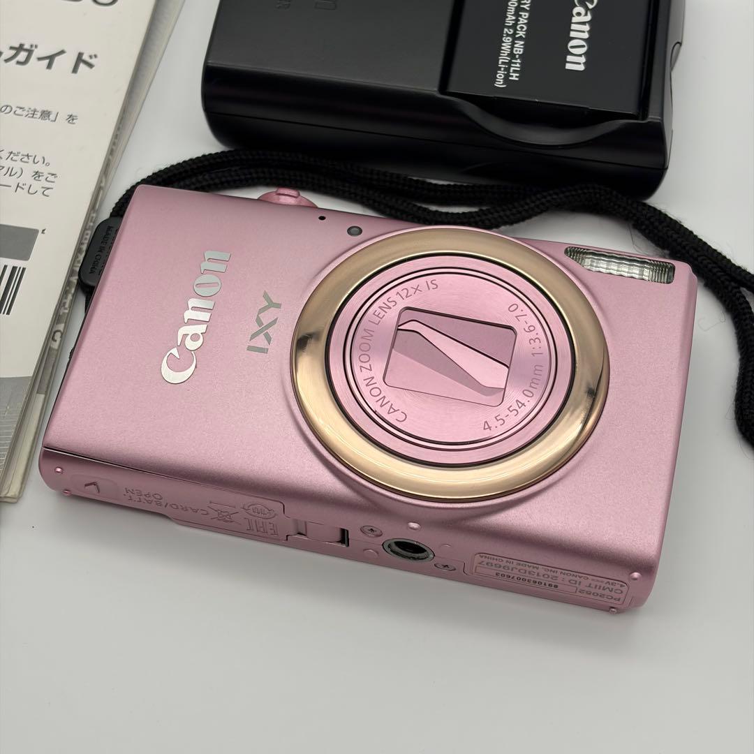 Canon デジタルカメラ IXY 630 光学12倍ズーム ピンク