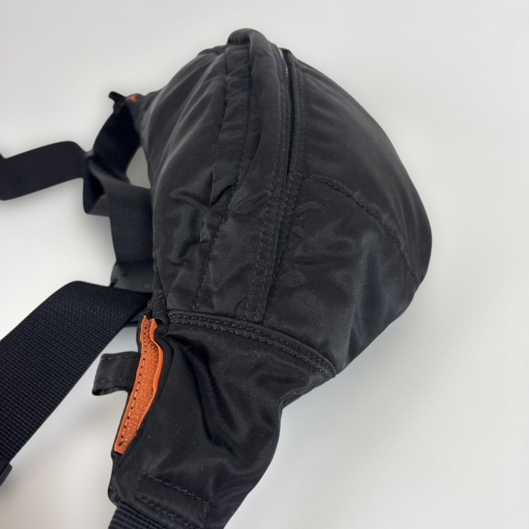 【美品】PORTER タンカー ウエストバッグ ボディバッグ ユニセックス 黒