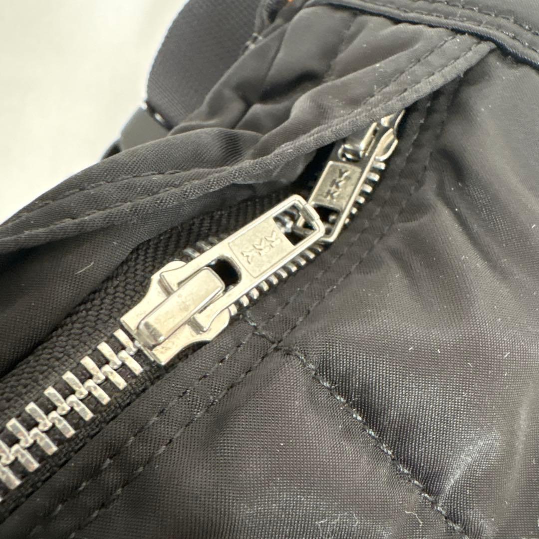 【美品】PORTER タンカー ウエストバッグ ボディバッグ ユニセックス 黒