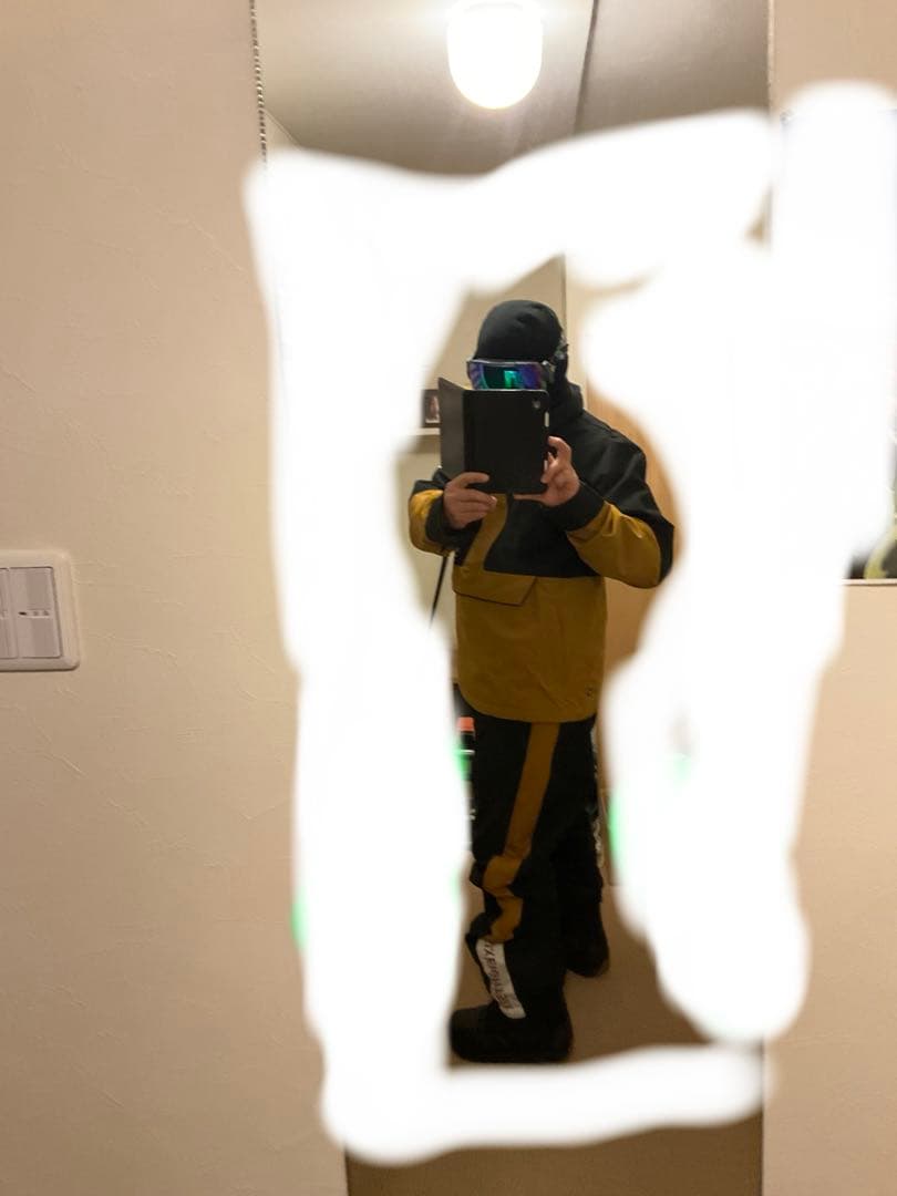 686 SIXEIGHTSIX スノーボードウェア 黒/茶　ウエアM パンツL