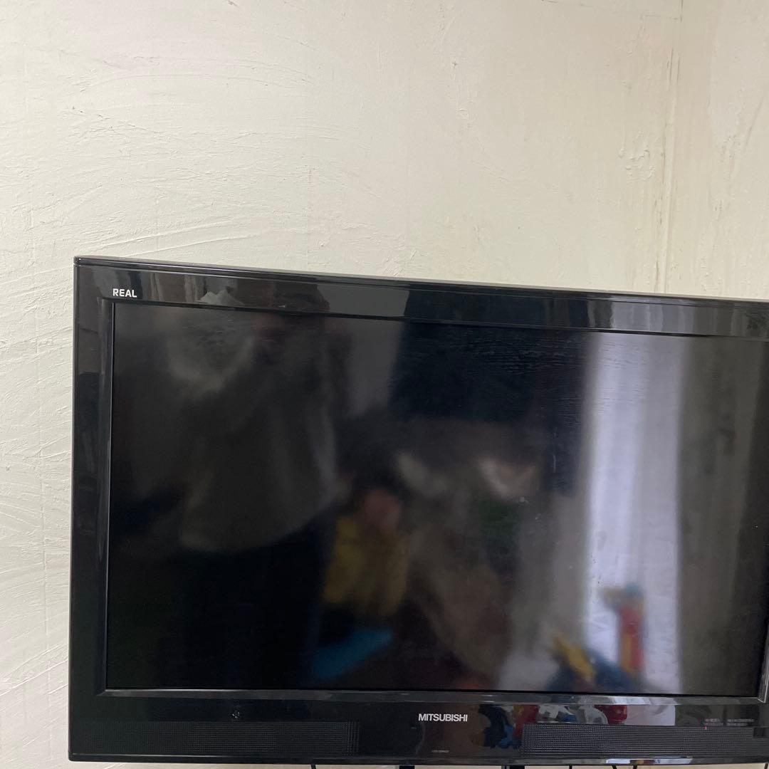 MITSUBISHI テレビ　32型　テレビスタンドのセット売り