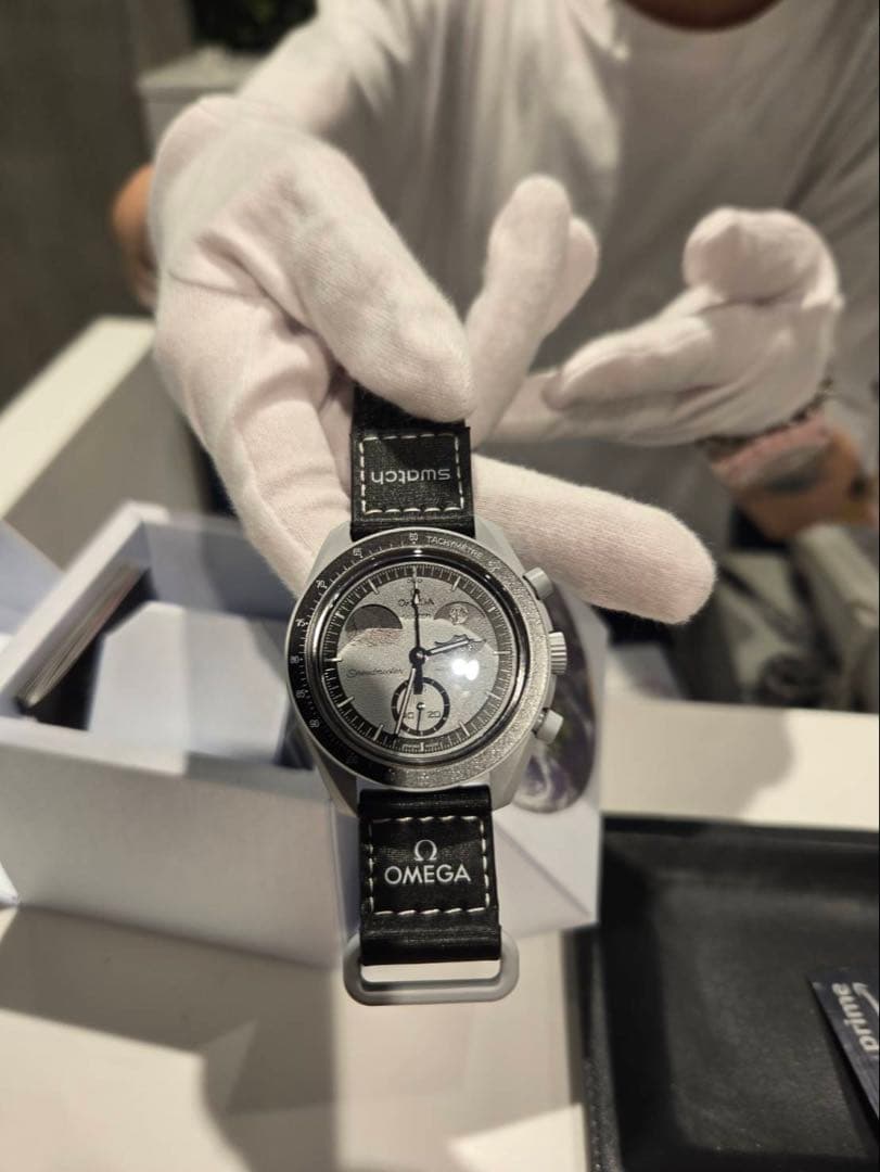 【保証書付】Swatch MoonSwatch Speedmaster シルバー