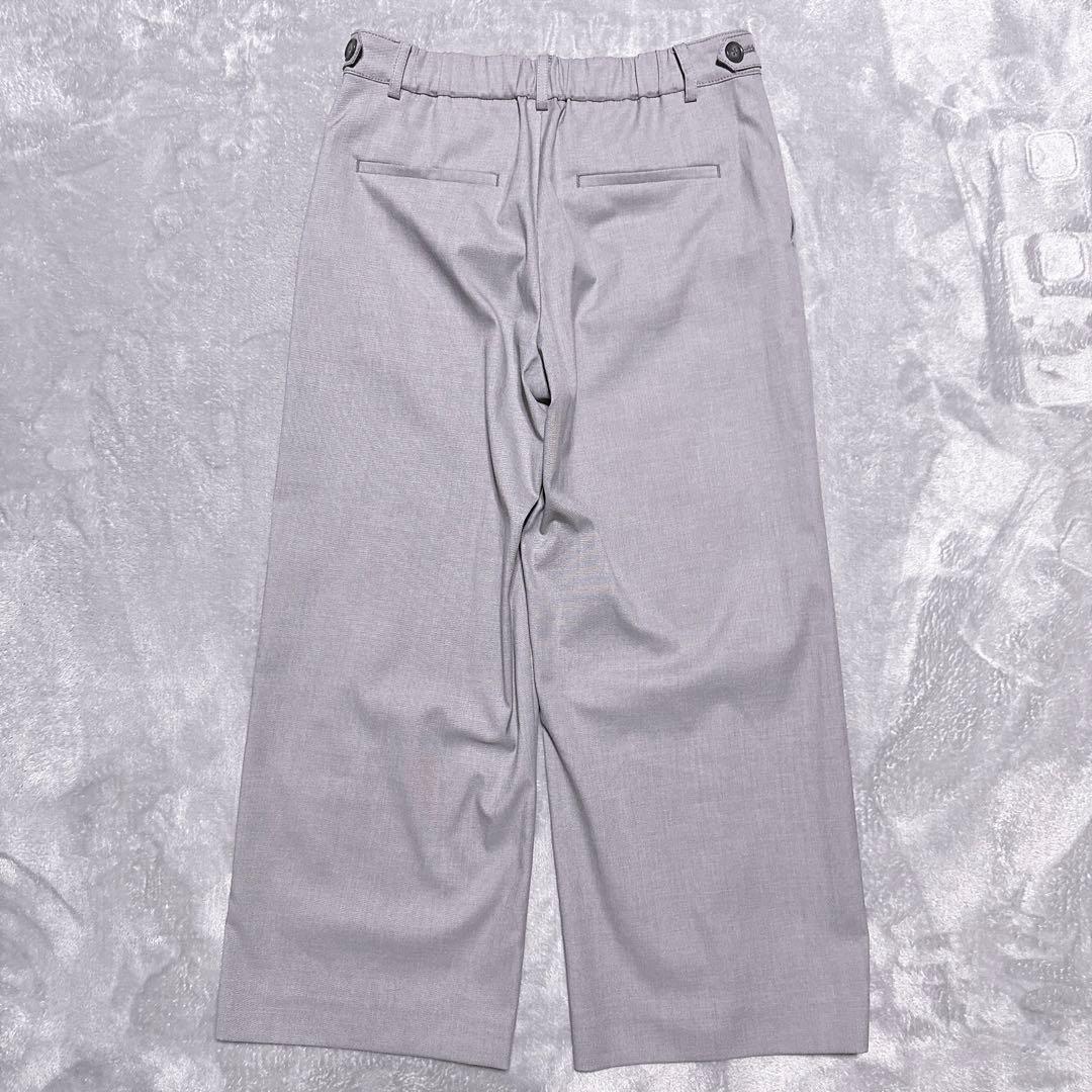 現行【未使用】ジェイプレス セットアップ ノーカラー ワイドパンツ