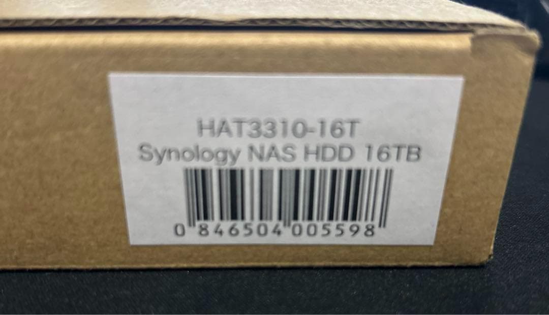 外付けハードディスク・ドライブ Synology HAT3310-16T [16TB