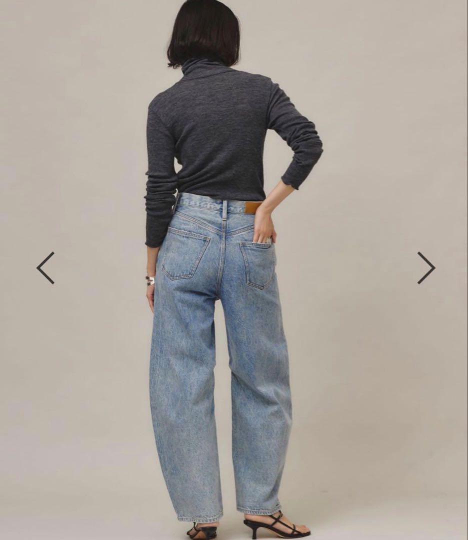 Curensology ＜&RC＞カーヴィーデニムパンツ ブルー　38