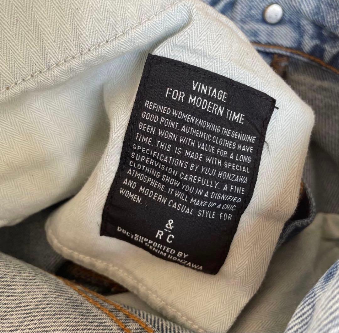 Curensology ＜&RC＞カーヴィーデニムパンツ ブルー　38