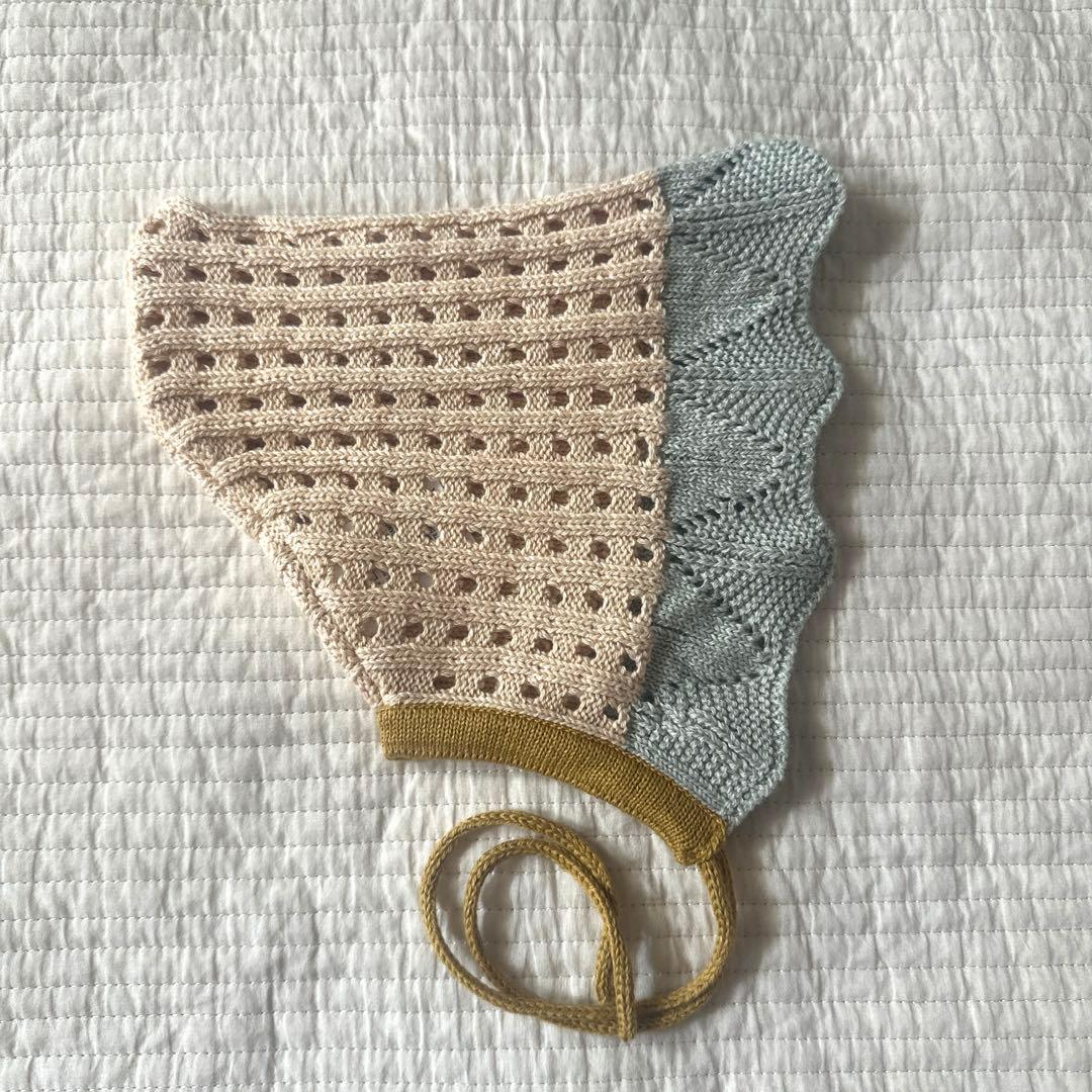 MABLI ロンパース2y ボンネットM