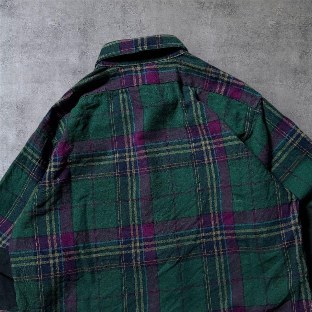 ahopi2214 古着70年代USA製PENDLETONウールシャツエル